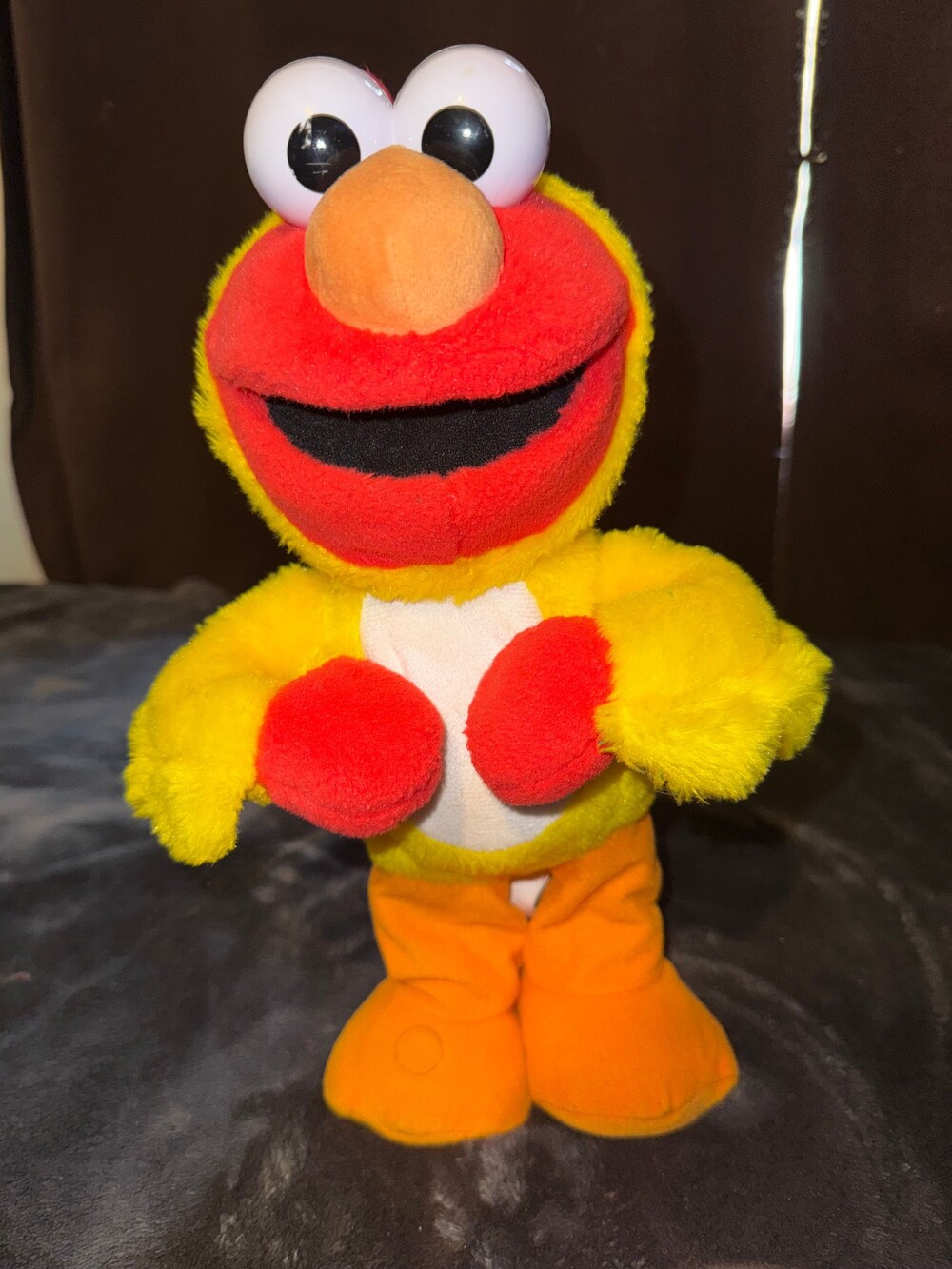 Sesame Street elmo dancing chicken Yellow Soft Stuffed Toy